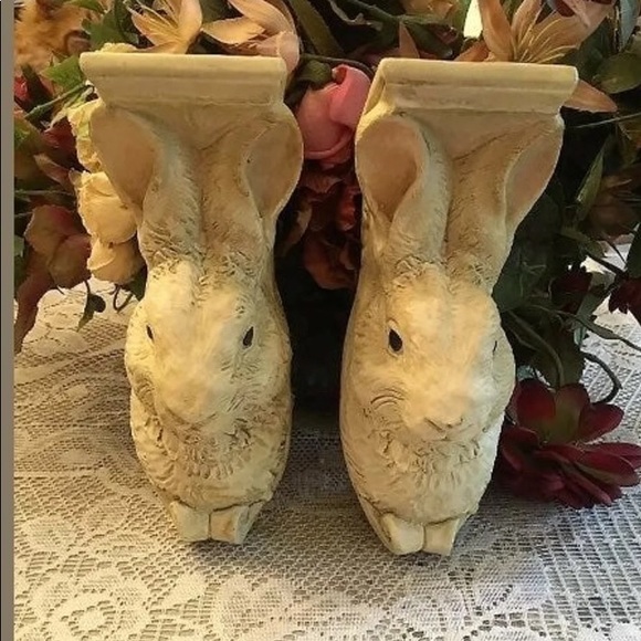The Stone Bunny Telle Stein Wall Decor 2 Vintage Bunny The Stone